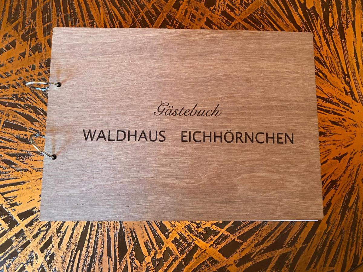 Waldhaus Eichhoernchen Bad Schmiedeberg Eksteriør bilde